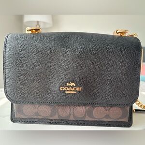 Coach Klare crossbody bag in micro signature canvas